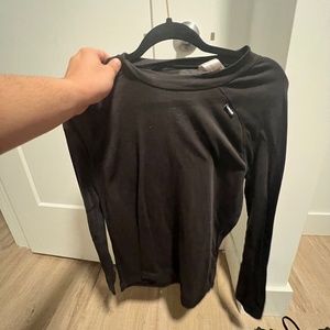 Long sleeve shirt designed for cold weather